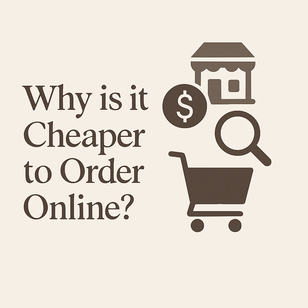 Why is it Cheaper to Order Online?