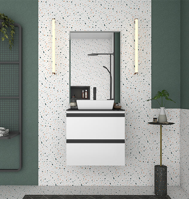 Gaia Steel  Bathroom Vanity With Prisma Basin