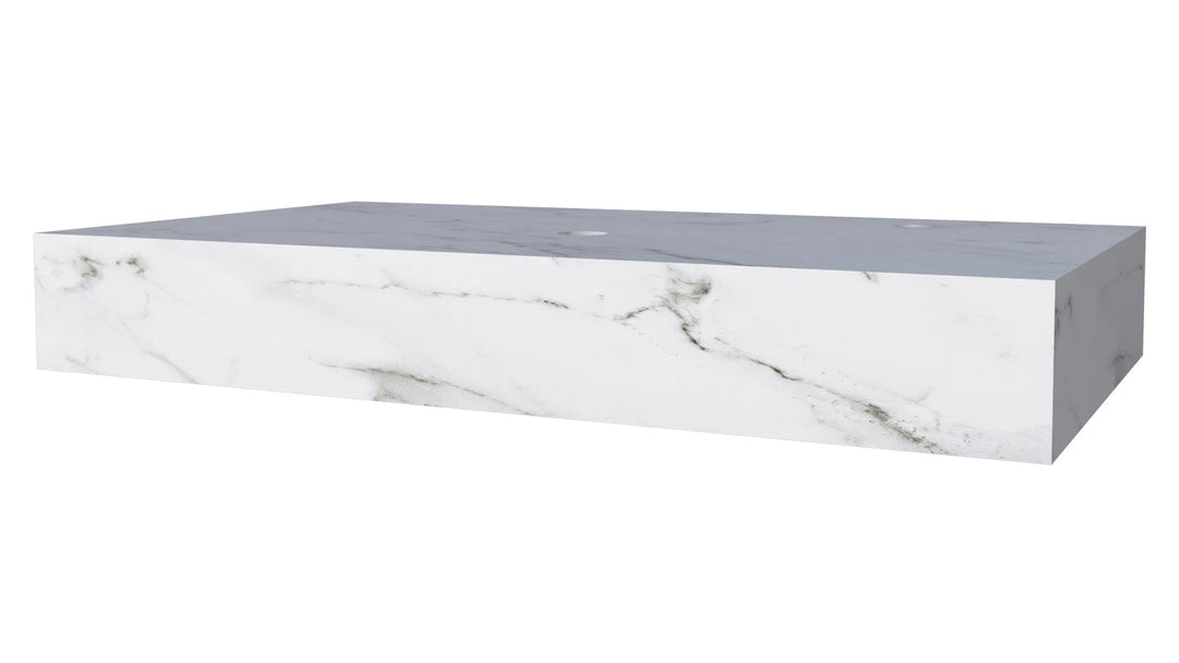 Peri 80cm Porcelain Sink Countertop
