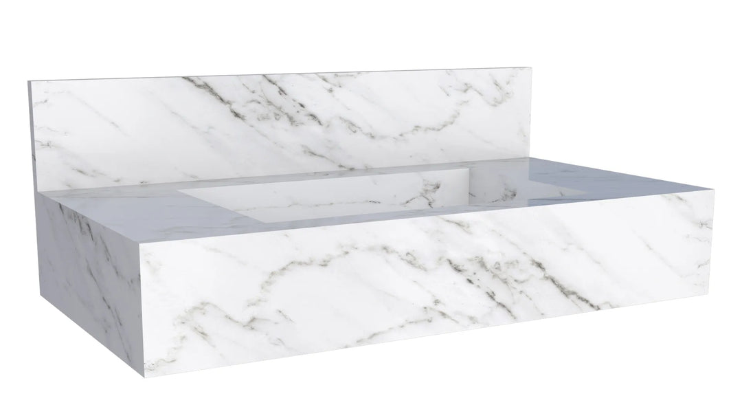 Bergamo 80cm Porcelain Sink Countertop