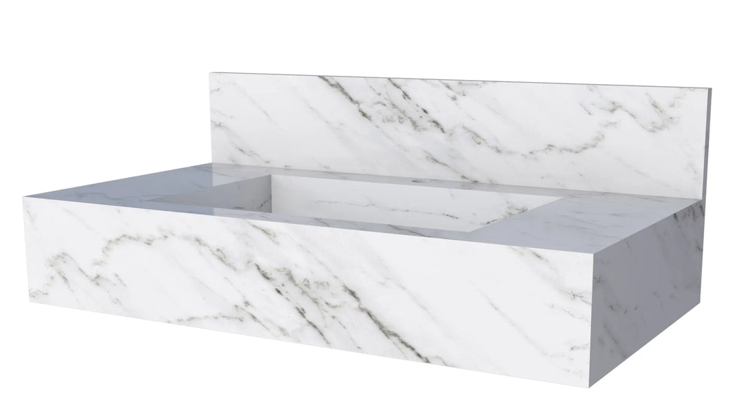 Bergamo 80cm Porcelain Sink Countertop
