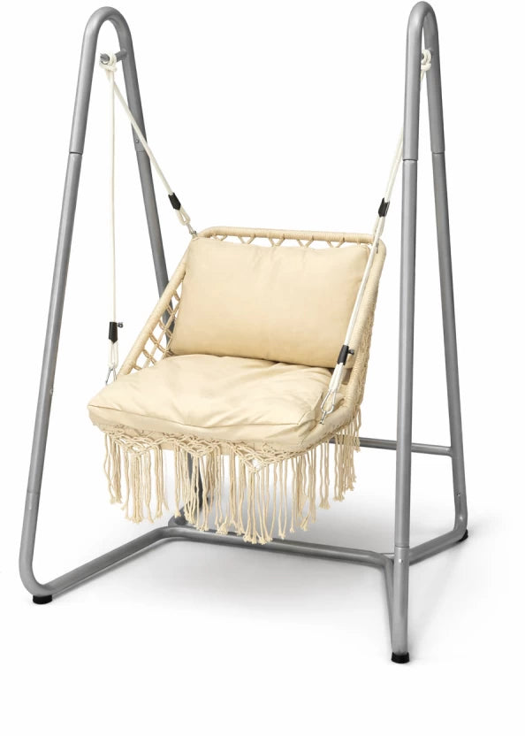 Lilah Hanging Hammock Chair with Steel Stand
