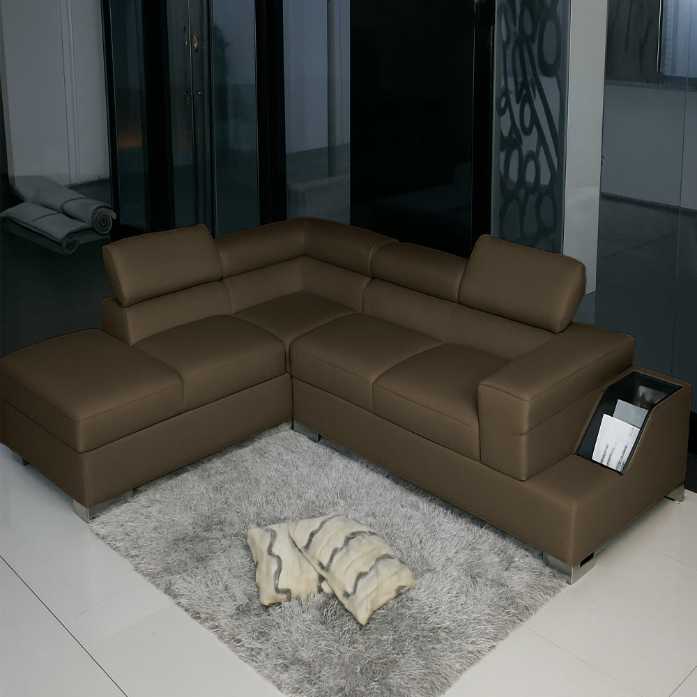 Phoebe L Shape Corner Sofa - PU