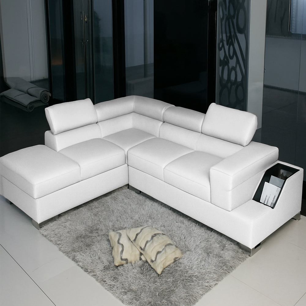 Phoebe L Shape Corner Sofa - PU