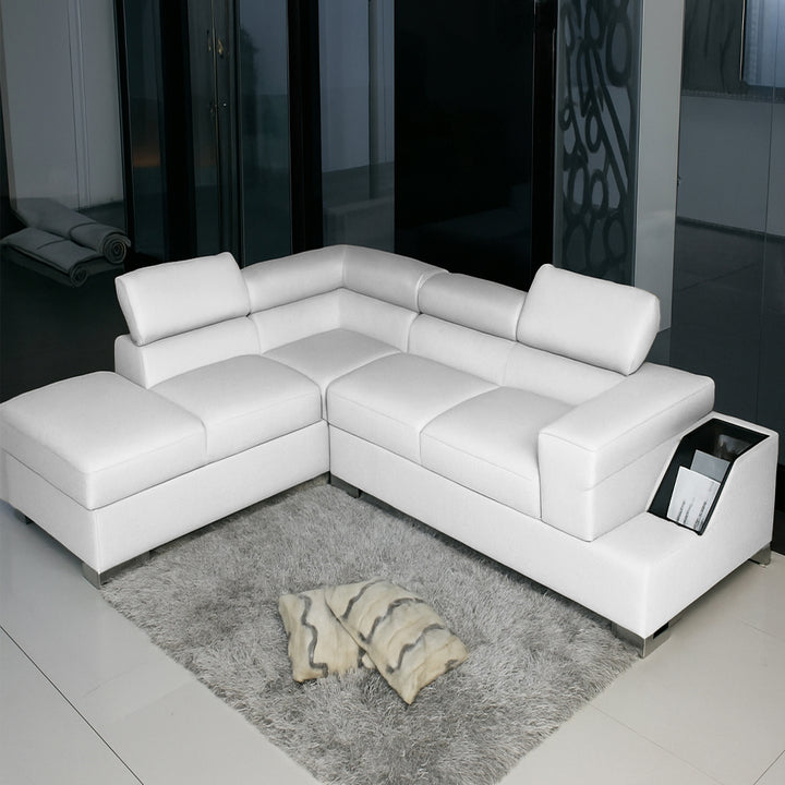 Phoebe L Shape Corner Sofa - PU