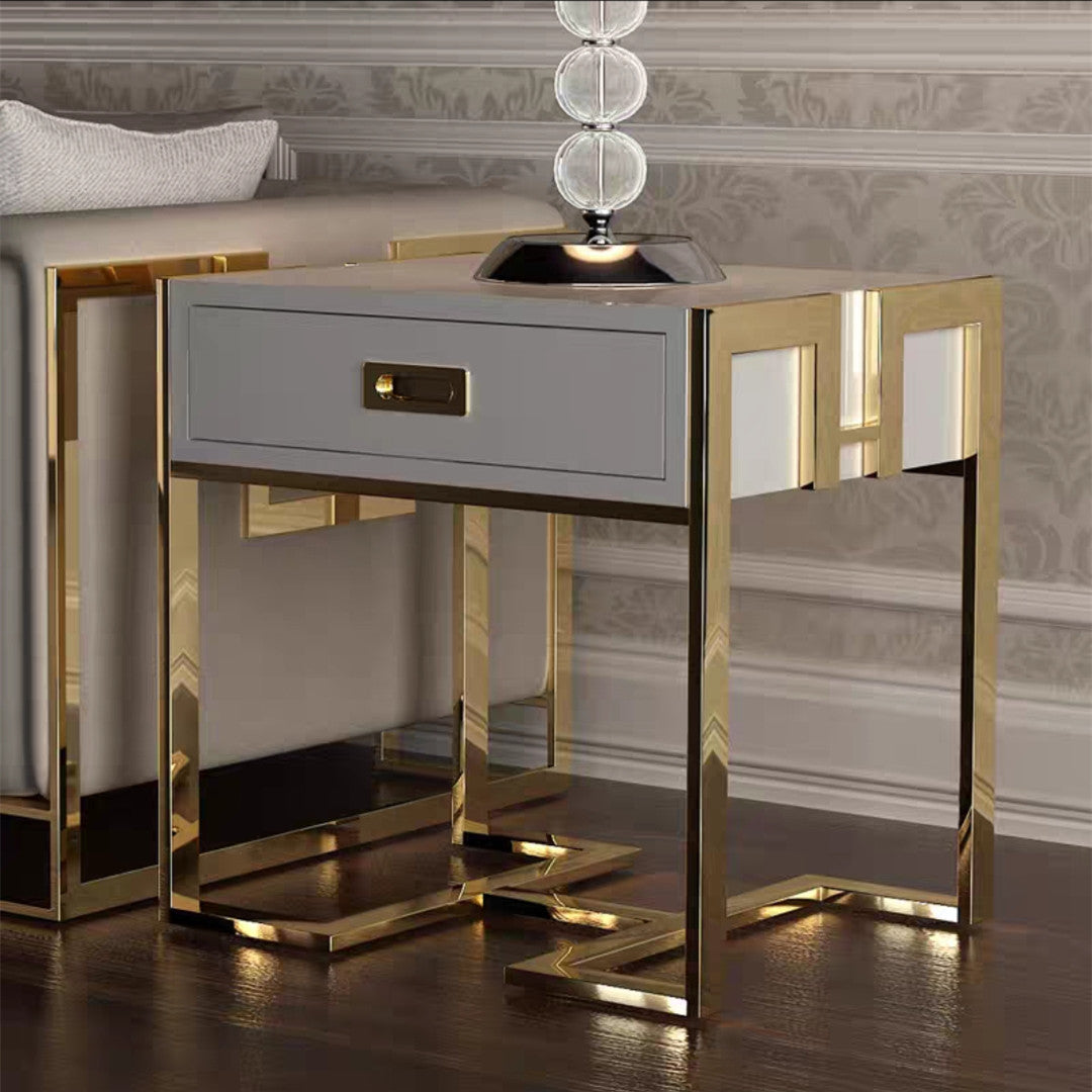 Daphne Modern Light Luxury Rectangular Pedestal