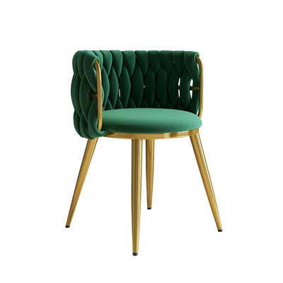Angelique Dining Chairs With Metal Legs