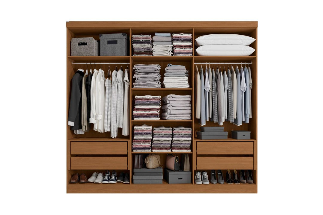 Ramona 6 Door and 4 Drawer Wardrobe