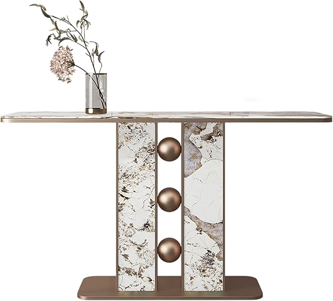 Gwena Console Table with Stump Base