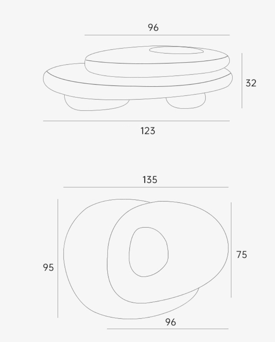 Becka Rotating Coffee Table