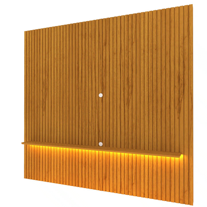 Nobre Premium Slatted Wall Panel Plasma Stand
