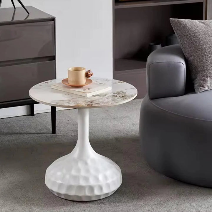 Damsil Marble Surface Side Table