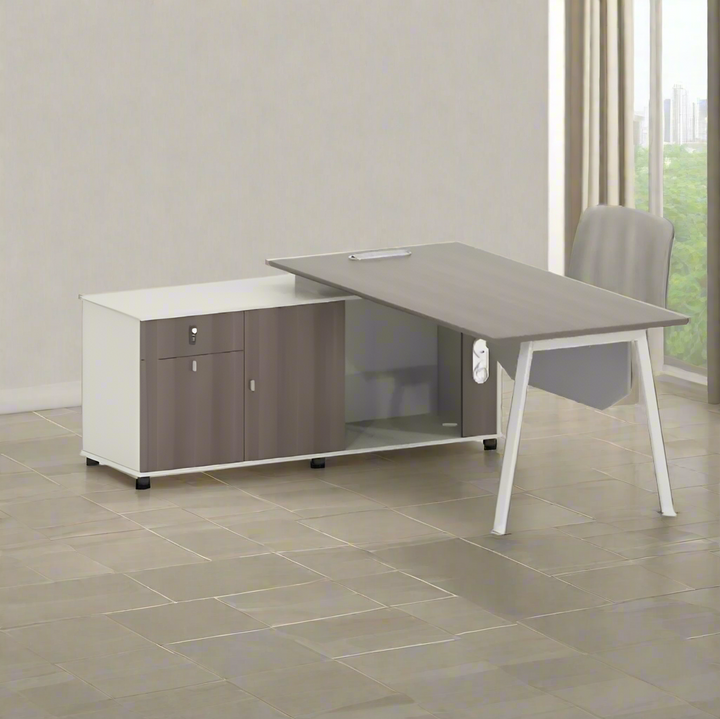 Abigail L-Shape Office Desk