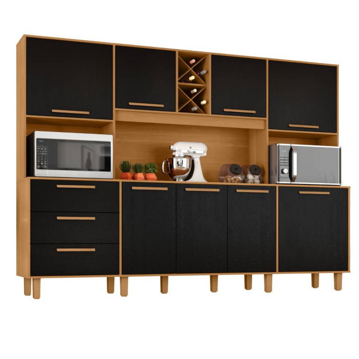 Apollo Kitchen Cabinet Kit 8 Doors and 3 Drawers