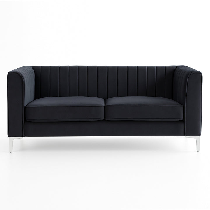 Oxford Three Seater Stripe Velvet