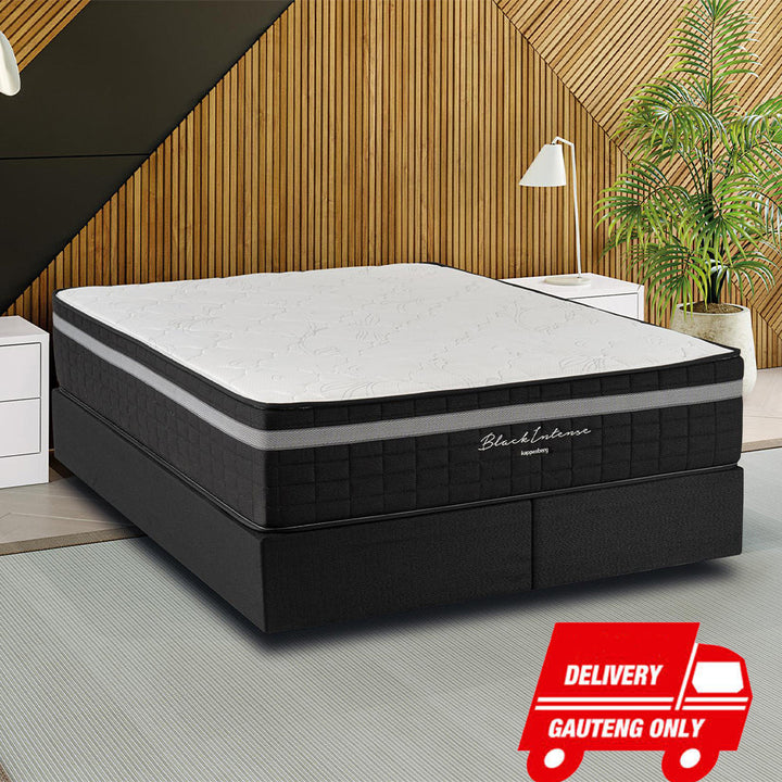 Black Intense Pocket Spring Mattress Only