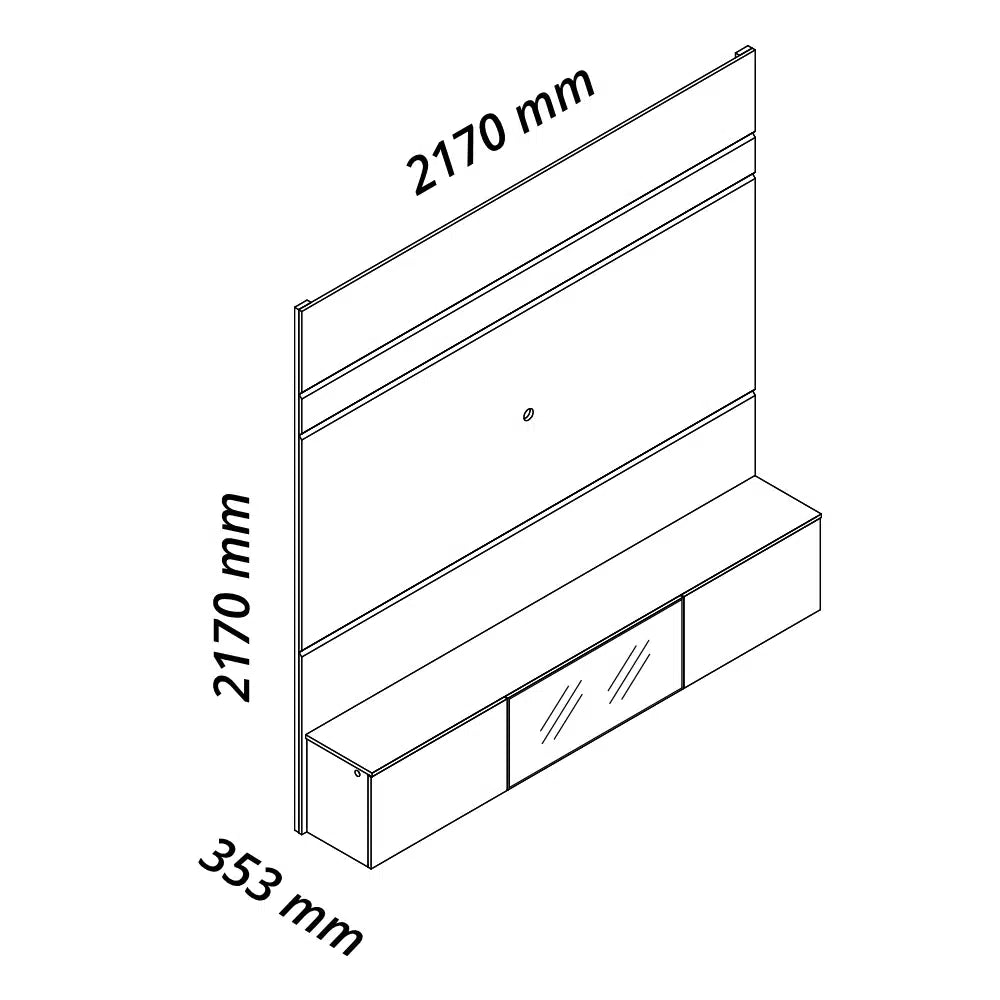 Luminare Home Entertainment Plasma Stand 217