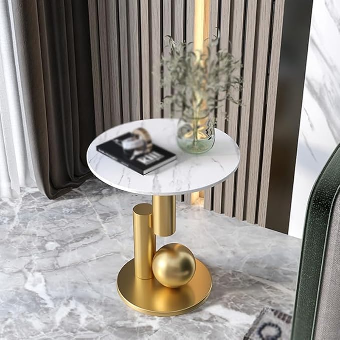 Campbell Marble End Table