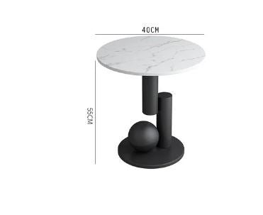 Campbell Marble End Table
