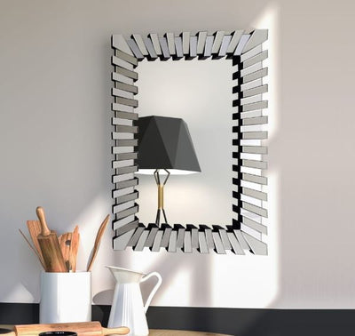Umar Silver Square Mirror Only