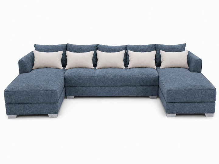 Coachella U Shape Corner Sofa-Chenille Fabric