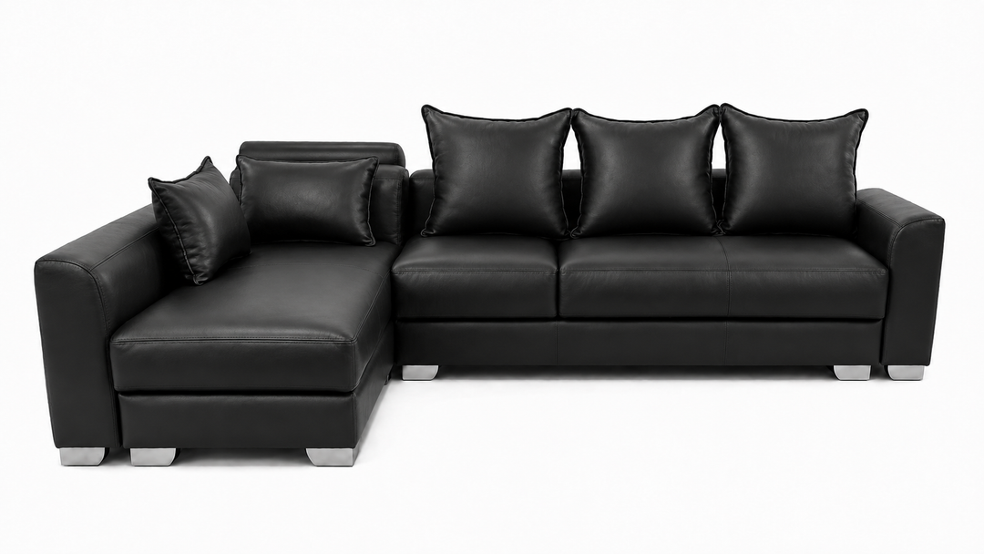 Remy L Shape Corner Sofa-Bonded Leather