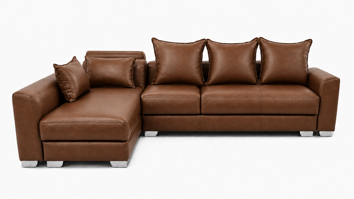 Remy L Shape Corner Sofa-Bonded Leather