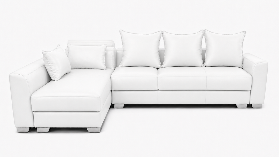 Remy L Shape Corner Sofa-Bonded Leather