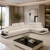 Maeve L Shape Corner Sofa – Chenille Fabric