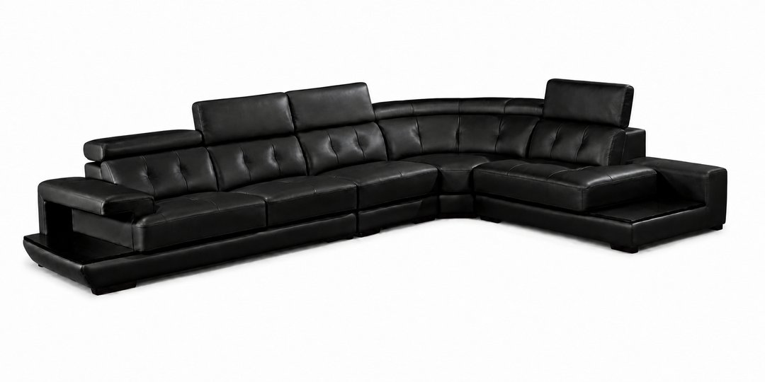 Maeve L Shape Corner Sofa – Bonded Leather