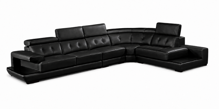 Maeve L Shape Corner Sofa – Bonded Leather