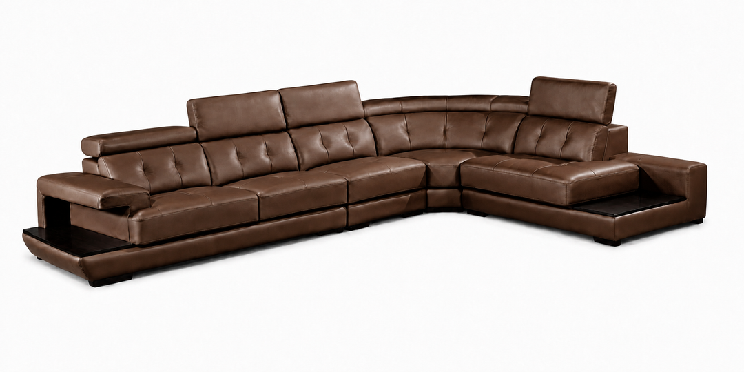 Maeve L Shape Corner Sofa – Bonded Leather