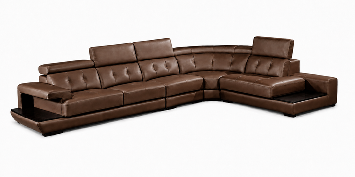 Maeve L Shape Corner Sofa – Bonded Leather