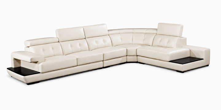 Maeve L Shape Corner Sofa – Bonded Leather