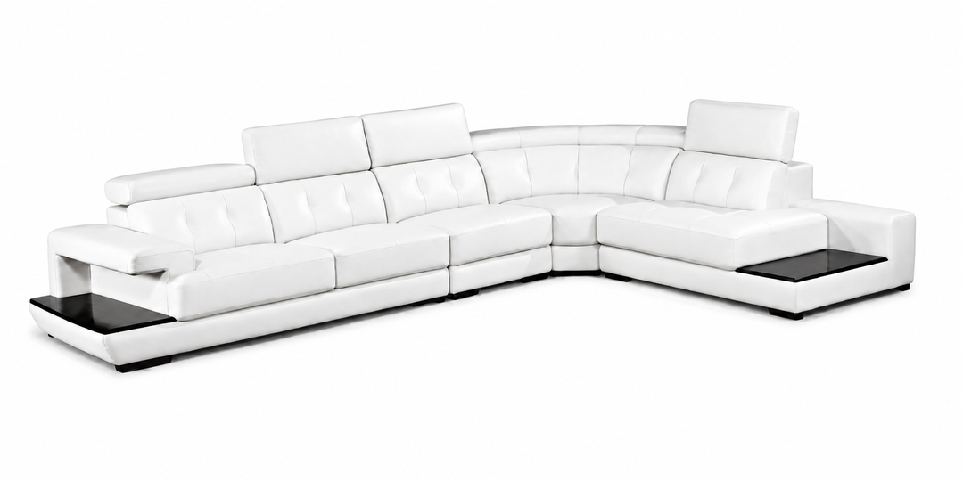 Maeve L Shape Corner Sofa – Bonded Leather