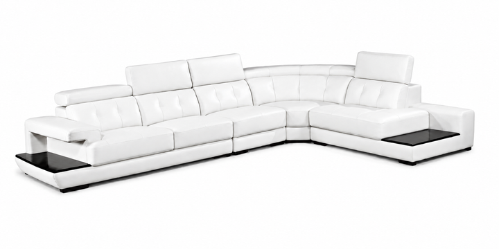 Maeve L Shape Corner Sofa – Bonded Leather