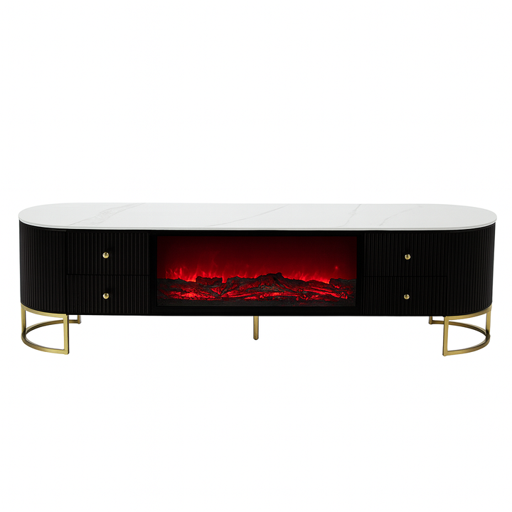 Philippa Fireplace Plasma Stand