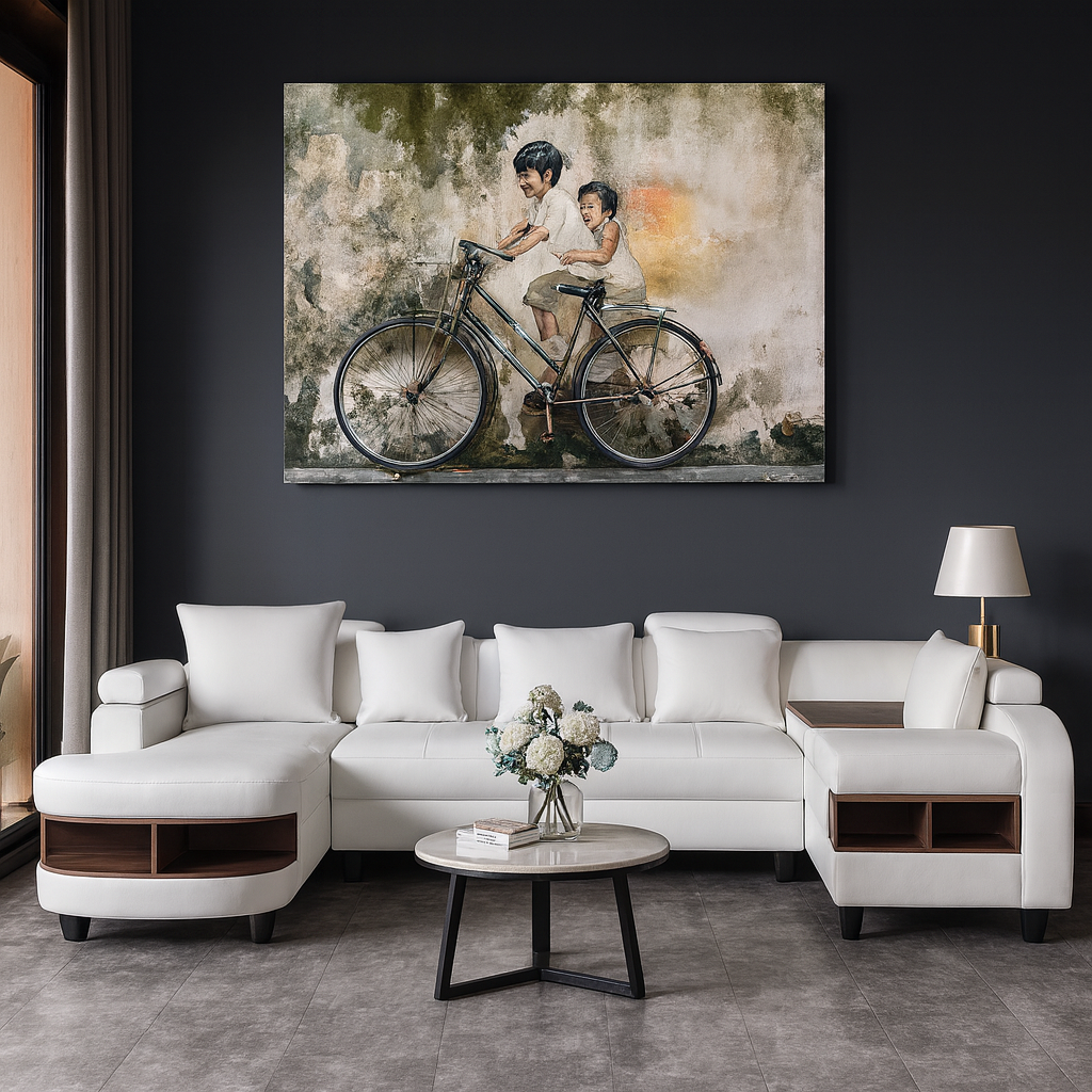 Clarence U Shape Sectional Corner Sofa- PU