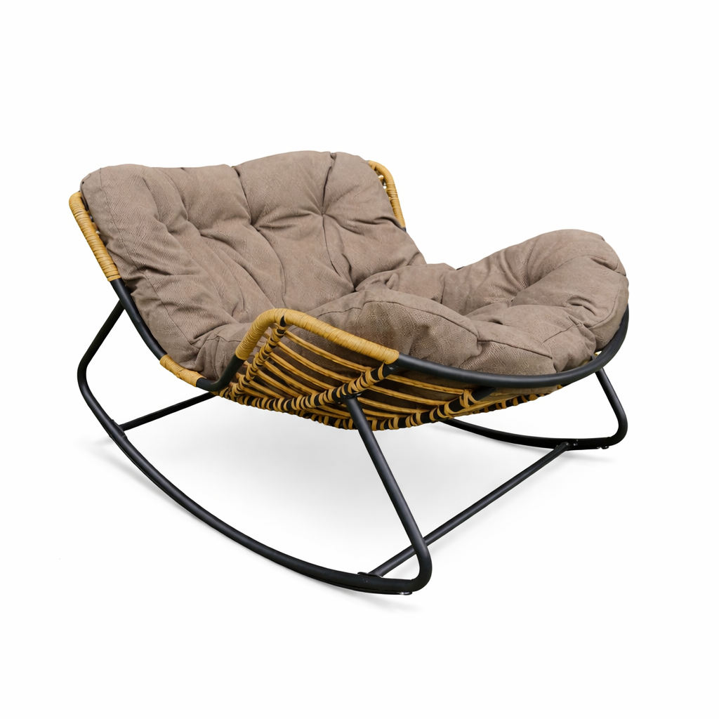 Contemporary Rattan Rocking Chair Cleo Rattan Rocking Chair – Designer Concepts - Furniture Store ...