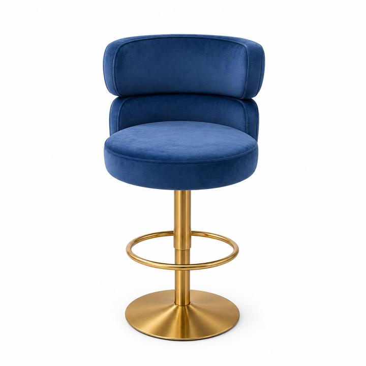 Daisy Velvet Barstool