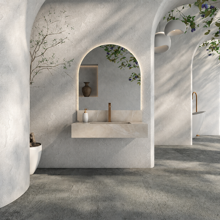 Milano Porcelain Bathroom Countertop