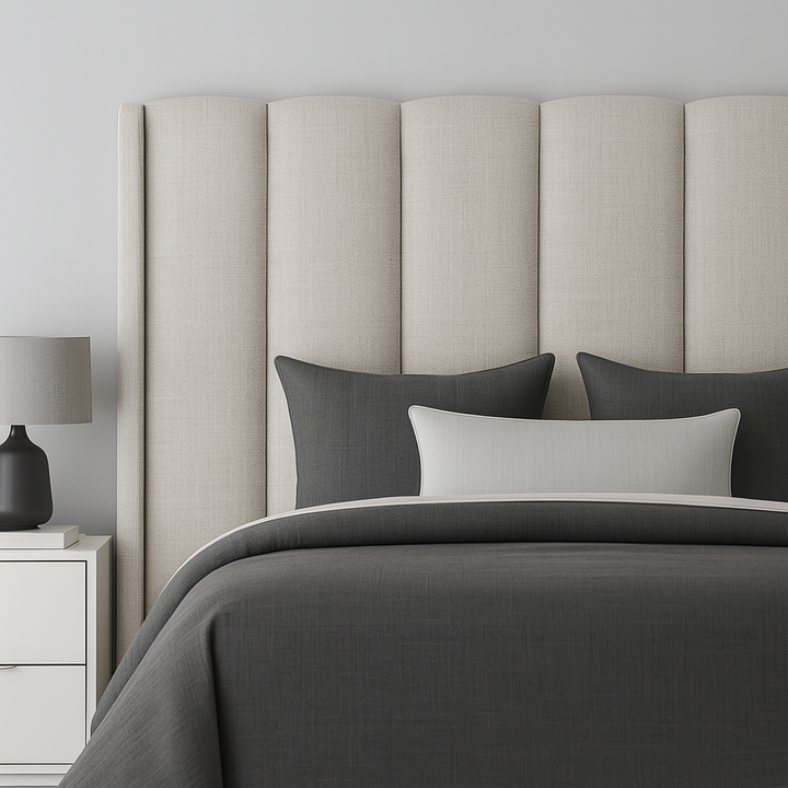 Celestia Upholstered Wingback Headboard