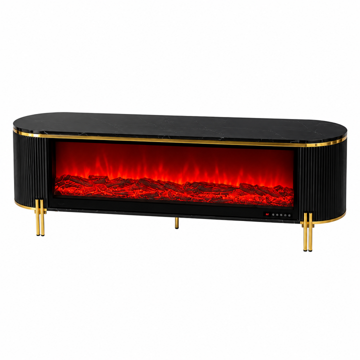 Novatela Fireplace Plasma Stand