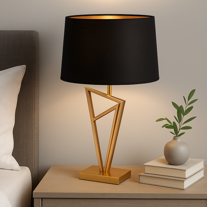 Nala Modern Geometric Table Lamp