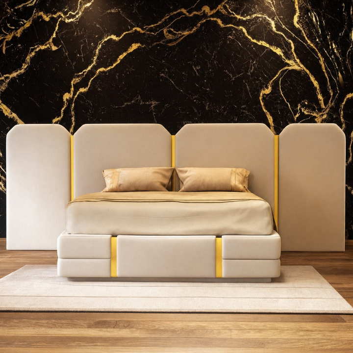 Kirala Modern Sleigh Bed