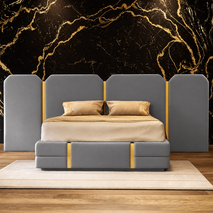 Kirala Modern Sleigh Bed