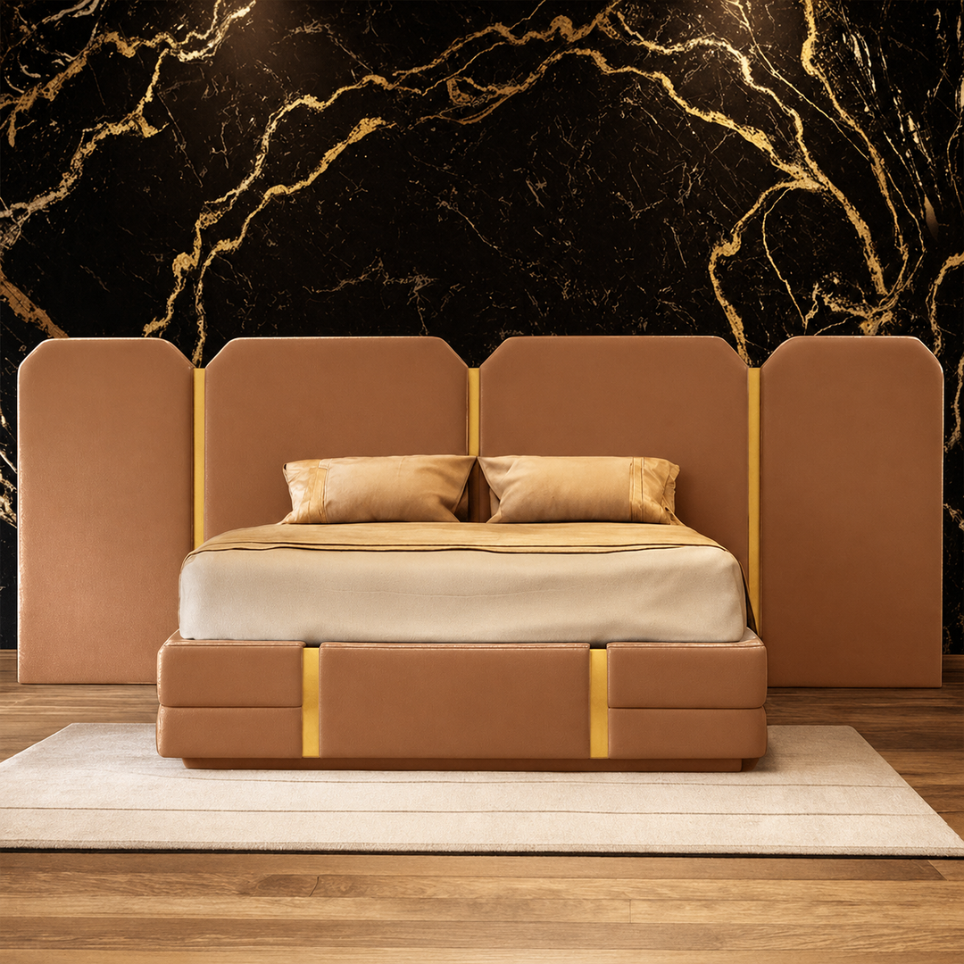 Kirala Modern Sleigh Bed