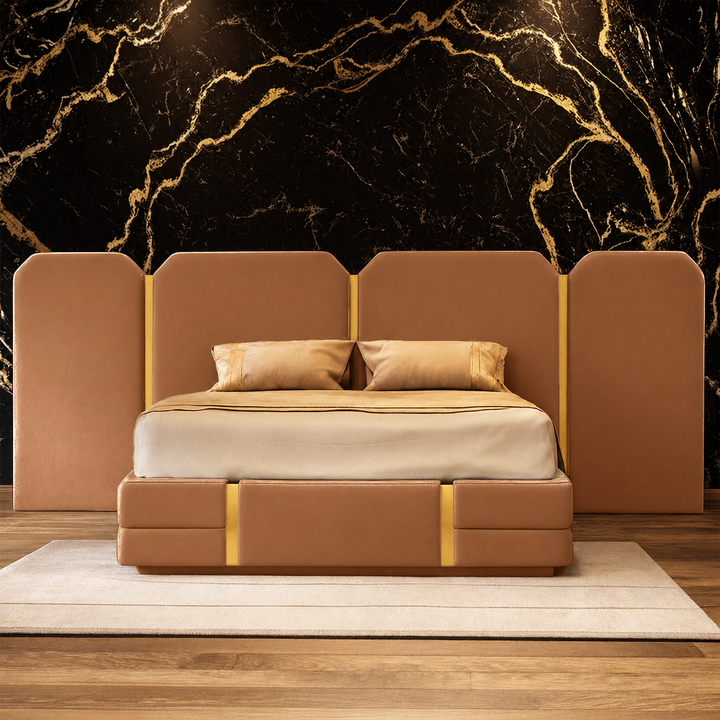 Kirala Modern Sleigh Bed