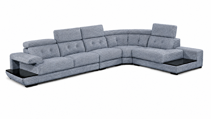 Maeve L Shape Corner Sofa – Woven Fabric