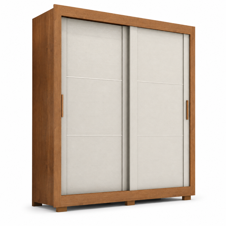 Titanium 2-Door Sliding Wardrobe